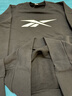 Reebok锐步官方男女黑色基础LOGO款百搭时尚经典圆领套头长袖卫衣 GR8472 黑色 S 实拍图