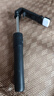 超迷你手机自拍杆蓝牙抖音直播一体式伸缩便携拍照摄影支架三脚架通用 黑色升级款款带灯 实拍图