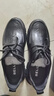 百丽通勤商务鞋2025男牛皮革舒适休闲皮鞋A1923AM5 黑色-系带款 40 实拍图