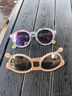 OLIVIO&CO亲子创意墨镜【12岁+】太阳镜墨镜防晒防紫外线时尚偏光镜 沙滩棕【成人】椭圆  全色灰片 实拍图
