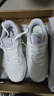 安踏轻松板鞋厚底小白鞋女鞋2025冬季学生增高百搭运动鞋子轻便休闲鞋 【大logo】纸莎白-1 37.5 实拍图