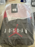 Jordan男女乔丹 聚酯纤维 书包背包 满印Logo双肩包DV5304-011黑 均码 实拍图