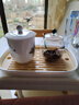 拜杰茶盘茶托 茶台小茶盘功夫茶具托盘储水式简约沥水盘茶海 小号 实拍图