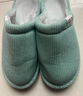回力日系柔软情侣棉拖秋冬家居室内保暖棉鞋男款HL0006蓝色42-43码 实拍图