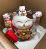 侑家良品 富贵临门招财猫自动摇手客厅玄关摆件 乔迁礼品 10寸 实拍图