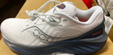 SAUCONY【彭于晏同款】索康尼胜利22专业强缓震跑鞋男厚底跑步鞋运动鞋男 白深兰218 42 实拍图