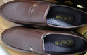 老人头（LAORENTOU）皮鞋男士商务鞋套脚正装鞋牛皮爸爸鞋耐磨驾车鞋 LJD587 棕 42 实拍图