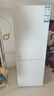 海尔（Haier）179L两门小冰箱二级能效冷冻大抽屉低噪节能直冷白色BCD-179LHC2E0WV国家补贴 实拍图
