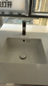 FOAO 德国大容量平底台下盆卫生间方形洗脸盆石下盆陶瓷嵌入式洗手盆 20寸单盆+龙头套装（6选1） 实拍图