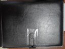 申士（SHEN SHI） B5/16K 9孔经典商务活页本皮面本可替换内芯 95张办公会议记录记事笔记本子jd19216黑色1本 实拍图