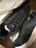 特步跑步鞋男鞋运动鞋男轻便减震休闲鞋跑鞋学生鞋 黑白 41码 实拍图