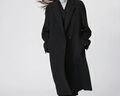优衣库合作款/女装长大衣479666 09 黑色 XS 实拍图