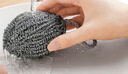LYNN鹅蛋钢丝球锅刷不掉丝不锈钢家用紧密不掉丝自带挂绳 实拍图