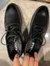 百丽通勤商务皮鞋男秋冬新商场款牛皮正装鞋婚鞋CF01DCM9 经典黑 40 (250mm) 实拍图