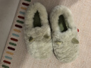 洁丽雅踩屎感棉拖鞋女士秋冬季室内家居家厚底防滑情侣毛毛绒拖鞋男冬天 绿色 【包跟升级款】 40-41 【适合39-40码】 实拍图