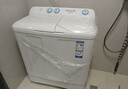 海尔（Haier）双桶洗衣机半自动 家用大件洗 10公斤大容量 省水电 以旧换新 双缸 原厂品质XPB100-81D2 实拍图