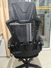 锦汐 电脑椅家用办公椅子靠背人体工学椅学习转椅老板座椅游戏电竞椅 【可后躺】黑框黑网 实拍图