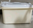 京东物流 家用收纳箱高品质防尘塑料玩具收纳整理箱储物箱 奶油色特大号收纳箱-带轮 45*33*25cm 无规格 实拍图