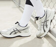 亚瑟士ASICS男鞋透气跑鞋运动鞋缓震舒适跑步鞋 GEL-CONTEND 4 白色/银色 42 实拍图