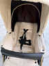 cam IL MONDO DEL BAMBINO意大利原装进口婴儿推车双向高景观0-3岁用折叠可坐可躺四轮减震 Dinamico stroller col991 尊享版 奶米杏 意大利原装进口婴儿推车 实拍图