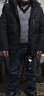 雪中飞鹅绒羽绒服男士短款脱卸帽加厚保暖休闲商务秋冬外套男装180 实拍图