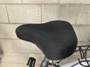 cz3自行车坐垫带尾灯座鞍山地车舒适避震球车座透气加厚海绵充电尾灯折叠车座黑色 实拍图