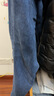 京东京造【已售30w件】牛仔裤男士休闲裤子男秋季直筒 深蓝 33 实拍图