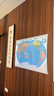 【官方正版 通用】2025 中国地图挂图+世界地图挂图 超值套装共2张 尺寸约1.1米*0.8米 高清防水标准政区图 学生地理学习 办公家庭装饰 无拼缝通用新版墙贴挂画挂图   实拍图