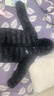 亚瑟士亚瑟士童装冬季中大儿童保暖连帽轻薄羽绒服【赠收纳袋】 001黑色 140 cm 实拍图