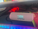 JBL FLIP7 便携式蓝牙音箱 多台串联 防水防尘设计 独立高音单元 赛道扬声器 音乐万花筒7代 粉色 实拍图