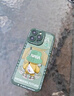 奶小鸭（NEYAA）适用苹果16pro手机壳 iphone16pro保护套镜头全包硅胶防摔超薄创意卡通简约网红软壳男女款 苍岭绿 实拍图