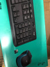 罗技（Logitech）MK275 键鼠套装 无线键鼠套装 办公键鼠套装 全尺寸 商务键鼠套装 带无线2.4G接收器 黑蓝色 实拍图