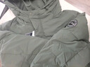 京东京造羽绒服男鸭绒加厚防寒工装面包服短款冬季外套衣服 橄榄绿 L 实拍图