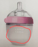 可么多么（como tomo）奶瓶婴儿奶瓶新生儿断奶仿母乳硅胶奶瓶3-6个月250ml粉 实拍图