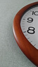 丽声（RHYTHM）木制静音挂钟欧式创意钟表客厅表挂墙卧室直径41cm时钟CMG919NR06 实拍图