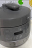 美的（Midea）【国家补贴】0涂层钢胆电压力锅6L双胆全自动智能预约家用煲汤煮饭MY-C6856G电饭煲高压锅4-6人 实拍图