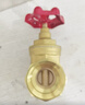 AM 埃美柯ZK01-169黄铜闸阀 Z15W-16T内螺纹闸阀自来水阀门 DN20/6分 实拍图