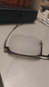 依视路（ESSILOR）钻晶膜致/膜岩/非球面A4防蓝光 变色配镜超薄近视眼镜片 2片 1.60钻晶A4【智能防蓝光】+镜架 全国36+实体店 实拍图