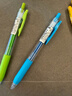 斑马牌（ZEBRA）JJ15 按动中性笔 签字笔 0.5mm子弹头啫喱笔水笔 学生彩色手账笔 浅蓝色 实拍图
