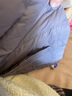 鸭鸭（YAYA）佟丽娅同款轻薄羽绒服女短款韩版休闲保暖羽绒内胆轻便排骨外套男 浅紫色 XL 实拍图