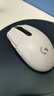 罗技（G）G304 LIGHTSPEED无线鼠标 游戏鼠标 轻质便携 绝地求生FPS鼠标英雄联盟LOL吃鸡 生日礼物 白色 实拍图