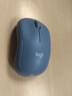 罗技（Logitech）M221 轻音鼠标 无线鼠标 办公鼠标 对称鼠标 带无线微型接收器 雾霭蓝 实拍图