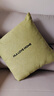 海澜之家（HLA）棉麻抱枕靠枕轻奢超柔简约靠背垫客厅靠枕套含芯纯色靠包沙发靠垫 简约 抹茶绿 枕套+枕芯【45*45cm】 实拍图