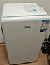 美的（Midea）93升单门小冰箱一级低音复古白色小单温冷藏租房家用宿舍办公室可放美妆BC-93MF【国家补贴】 实拍图