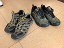 onepolar登山鞋男极地防水防滑徒步鞋女专业vibram轻便户外运动鞋城市轻户 青灰色（男） 42 实拍图