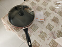 苏泊尔SUPOR 平底锅 炫彩不粘煎锅牛排锅28cm燃气灶明火专用EJ28M4 实拍图