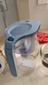 飞利浦（PHILIPS）净水壶 滤水壶 家用净水器 厨房自来水过滤器 滤水器 过滤器滤芯 便携净水杯 AWP2814蓝色/白色 专家版【1壶1芯】天蓝 实拍图