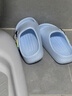 巴布豆儿童拖鞋男女童宝宝软底居家浴室夏季凉拖鞋 浅兰 160码 实拍图