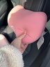 米汤（rice soup）汽车头枕腰靠套装护颈枕车用靠枕头车载记忆棉枕护腰背靠垫女可爱 实拍图