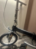 大行（DAHON） 412折叠自行车14英寸单速超轻迷你铝合金学生成人单车BYA412 黑色 实拍图